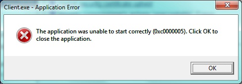 Fix Windows 7 Installation Error Code 0xC0000005