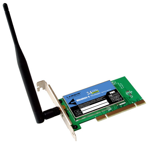 Ethernet Card on Wireless Ethernet Card