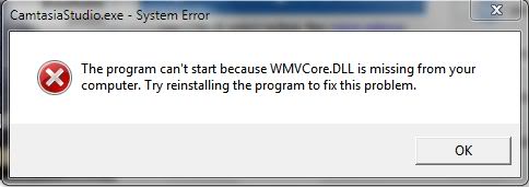 wmvcore.dll windows 7