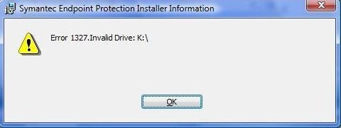  - error-1327-invalid-drive