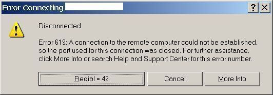 vpn error 619 windows 8.1