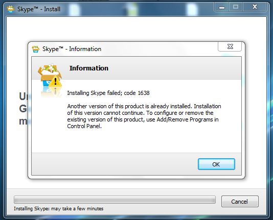 skype install error 1603 windows 7 skype install error 1603 windows 7