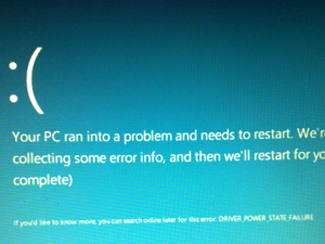 stop 0x9f driver power state failure windows 7