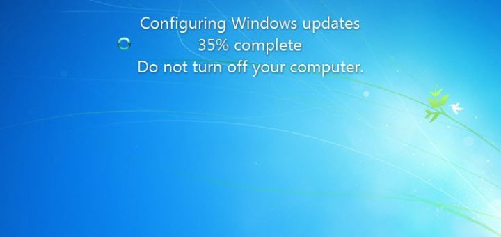 Windows April 2019 update stuck