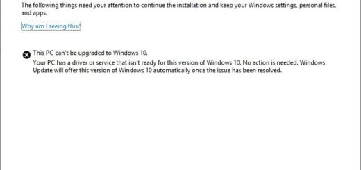 windows 10 what needs your attention