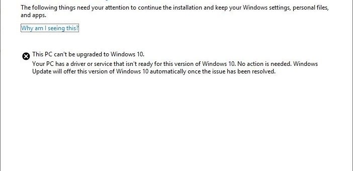 windows 10 what needs your attention