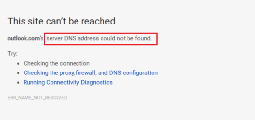 Windows 10 Internet error
