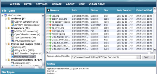 recover deleted files